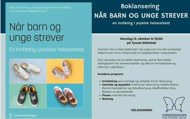 BOKLANSERING // Når barn og unge strever - en innføring i ps
