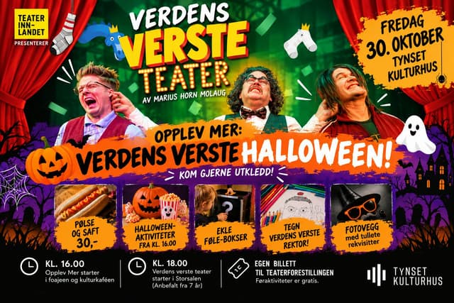 Verdens Verste Halloween // Opplev mer før Verdens Verste Te